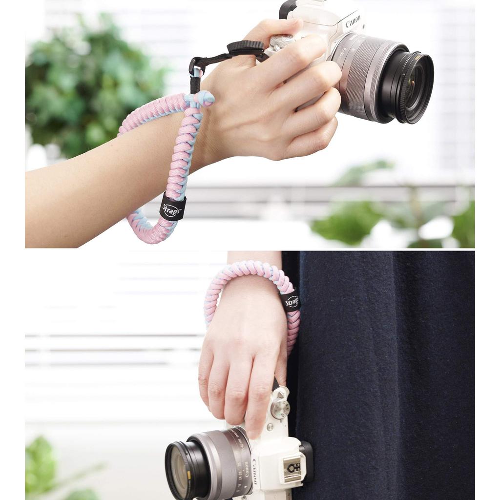HAKUBA Camera Strap STRAPS Wrist Strap for M8 Compact SLR Paracord Cloud Cameras, Braided, KSTPS-M8-CLD
