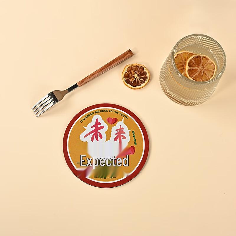 Cartoon PVC Coaster Set