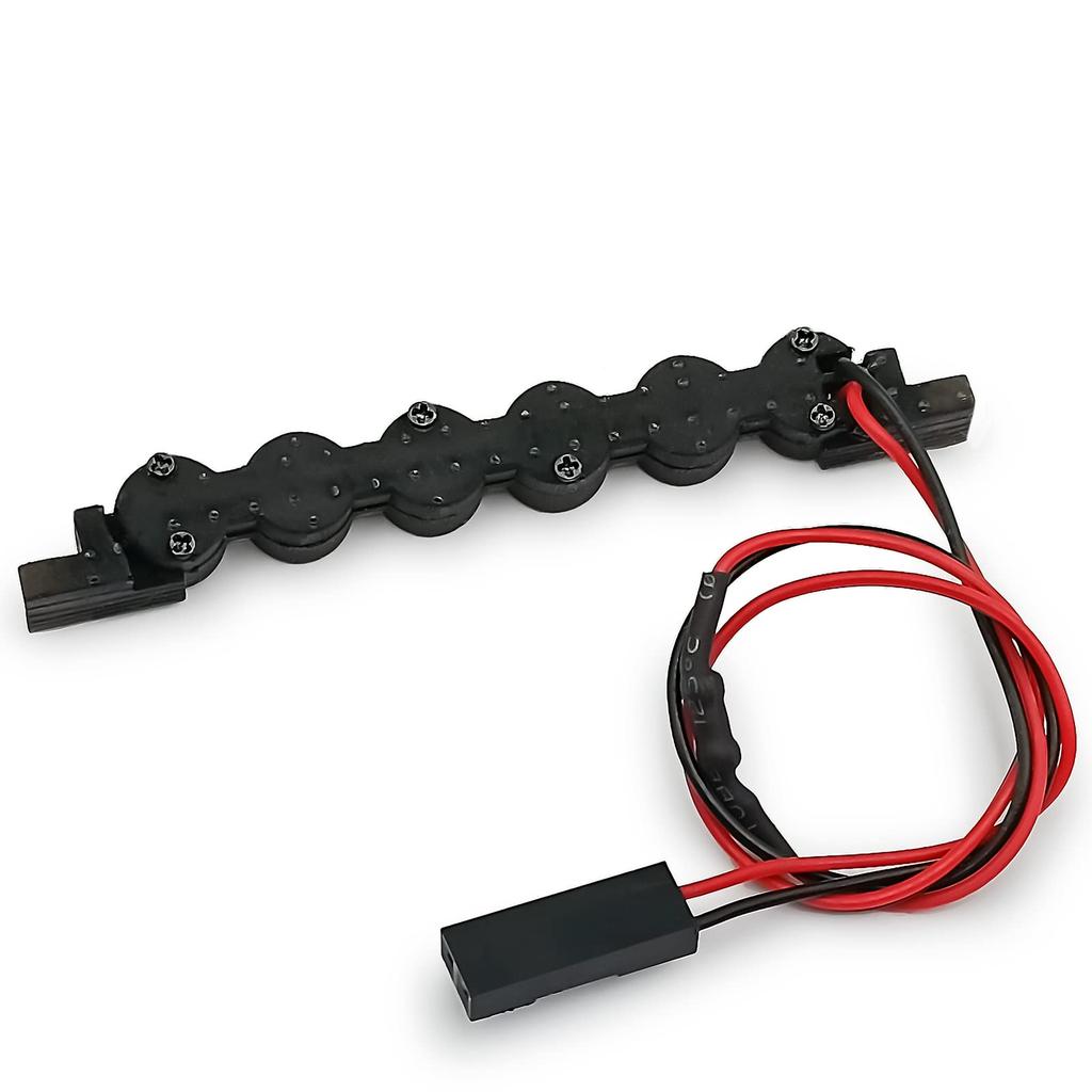 TRZX RC Roof Rack 6LED Light Bar Upgrade Parts for 1/18 TRX4M RC Crawler Car