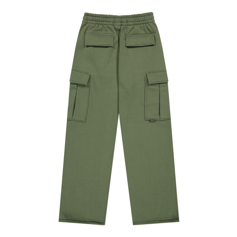 MAHAGRID String Cargo Sweatpant Khaki(Mg2Dfmpa01A)