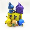 Highquality Pvc Mini Figures Sleepy Pikachu And Snorlax Toys