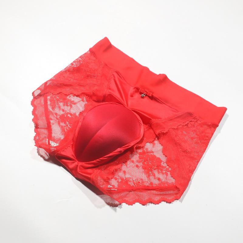 Explosieve lage sexy kanten Fengyin nep yin verborgen jj slipjes onderbroeken nep dames en dames cross-dressing slipjes
