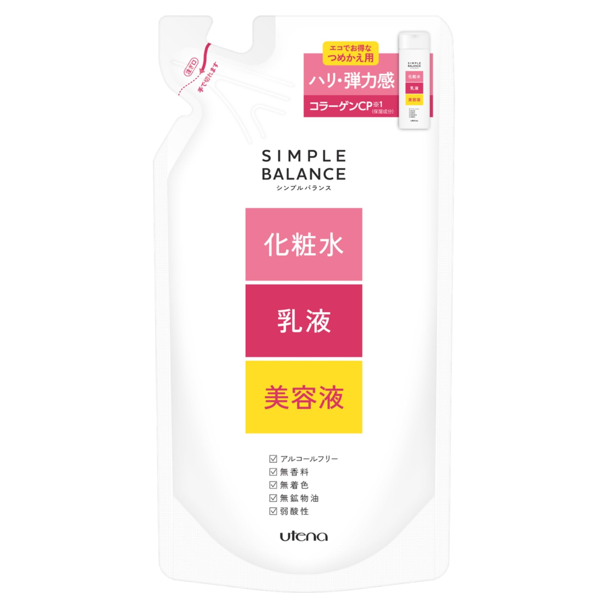 

Utena SIMPLE BALANCE Лосьон Haritsuya 200 мл (Пополнение)
