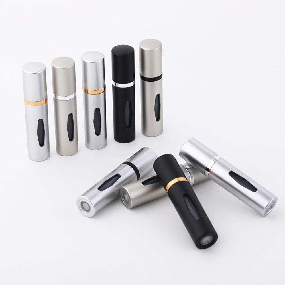 

5ml Empty Cosmetic Containers with Spray Scent Pump Perfume Bottle New Spray Atomizer Bottle чорний