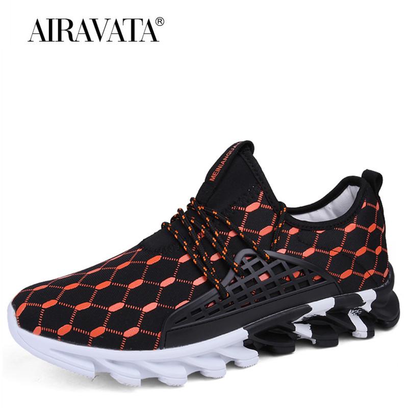 

Мужские кроссовки для бега, повседневная обувь на шнуровке, легкие дышащие мужские кроссовки на плоской подошве 47 красный