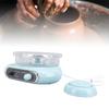 Complete Pottery Kit Stepless Speed Control Detachable Plate Electric Pottery Wheel Kit Kids Craft Kit