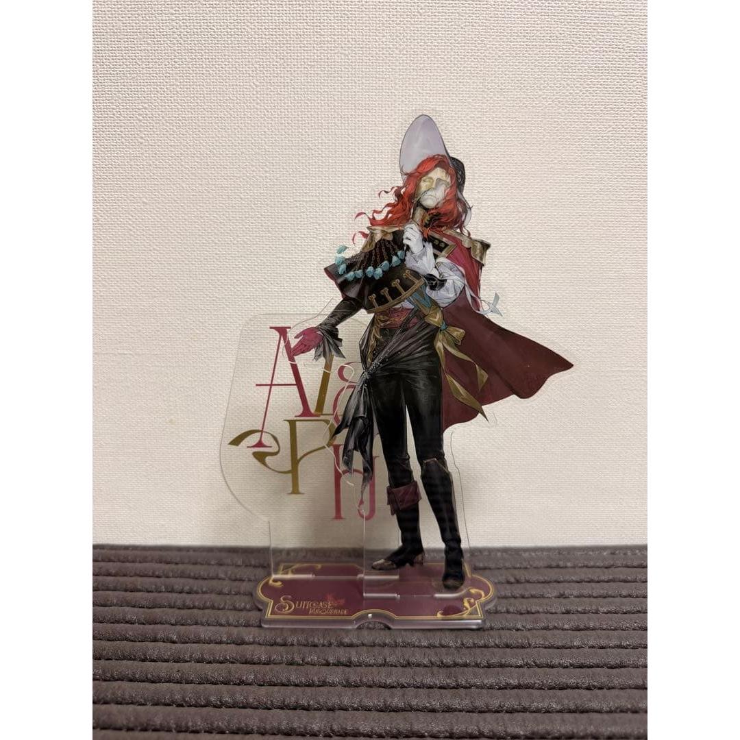 Used Reverse 1999 Mask in the Box Aleph Acrylic Stand