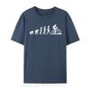 Downhill Mtb Evolution Mountain Bike Oversized Men T-shirts Downhill Mountain Bike Unisex cotton Tshirt Fitness Tees tops