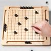 1 Set Magnetic Chess Board Game with 20/30/40 Magnet Stones Parent-child Interactive Focus Logic Thinking Training 2 Player Educational Magnet Chess