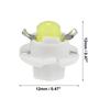 X AUTOHAUX T5 LED Incandescent Dashboard Light Car DC 0.01A B8.4D 10pcs White