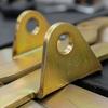Hydraulic Support Bracket Zinc Left Right Set MirrorImage
