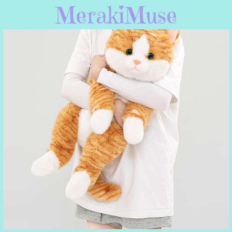 Cat Plush Toy Cartoon Stuffed Animal Doll Cute Kids Birthday Gift Decoration