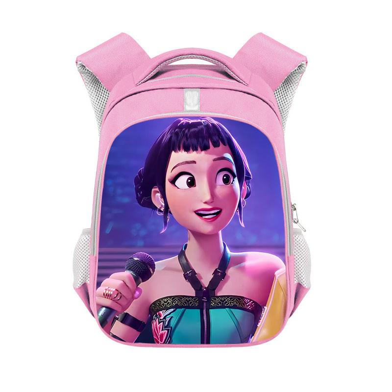 Witch Hunters Children'S School Bag Student Printing Large Capacity Storage Backpack Casual Burden Reduction Wear-Resistant Backpack