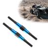 2 Pieces Lightweight 3x42mm Aluminum Turnbuckles Ideal For DIY Remote Control Car Modifications