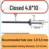 Rong Yu Round Head Closed-End Aluminum Blind Rivets