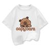 Cute Cotton For Kids Boy Short-sleeved Tees Tops Girl Clothes