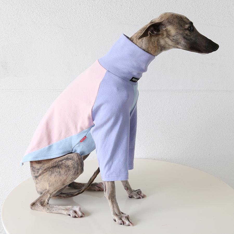 Spring Autumn Dog Clothes Whibbit Greyhound 2 Legged Long Sleeve Pet Sweaters XS-2XL Puppy Jumpsuits Shirts Tee