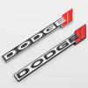 Metal Car  Front Grille Emblem Trunk Tail Badge for Dodge Charger Challenger Ram Viper Jcuv Caravan Durango SRT Decoration YY1