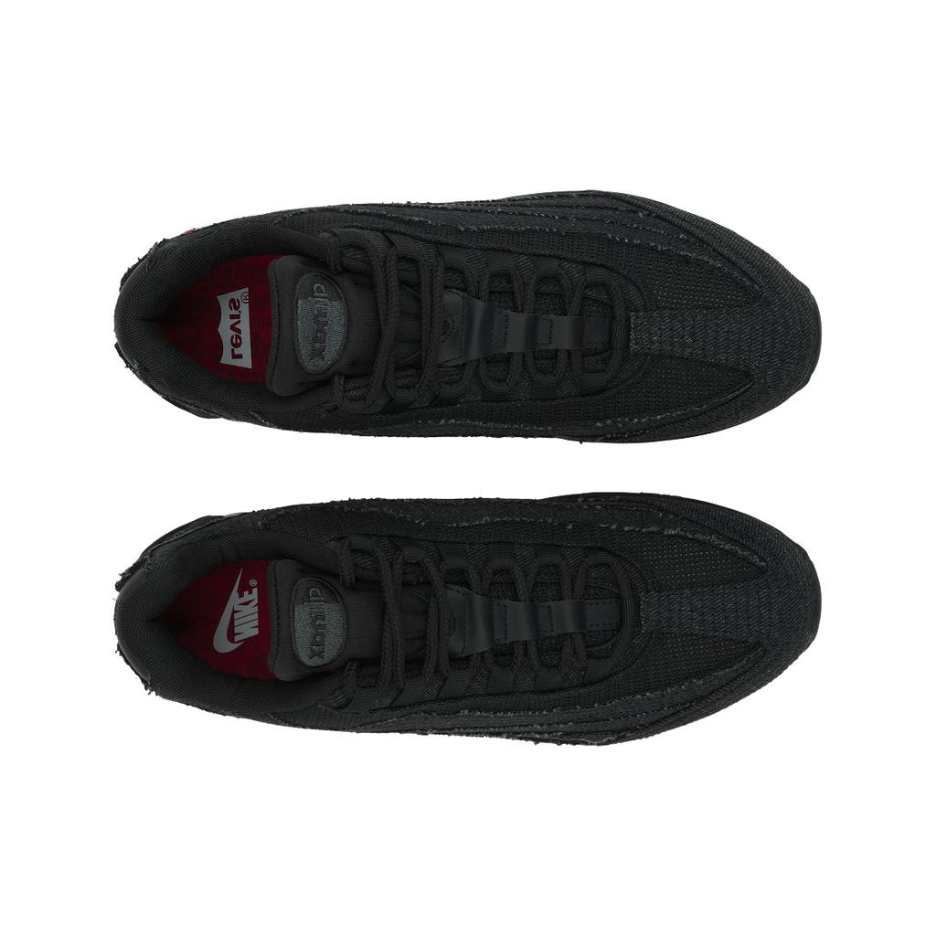 Nike Air Max 95 OG Black Anthracite Unisex Sneakers Gym-Red HM4743-001