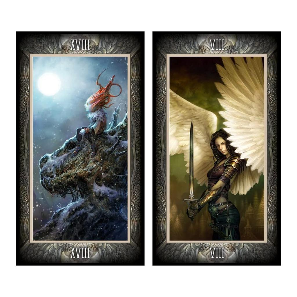 Kancharo Tarot Card Set Includes Japanese Tarot Card Instructions Pouch 78-Card [Barbieri Tarot] & (Authentic)