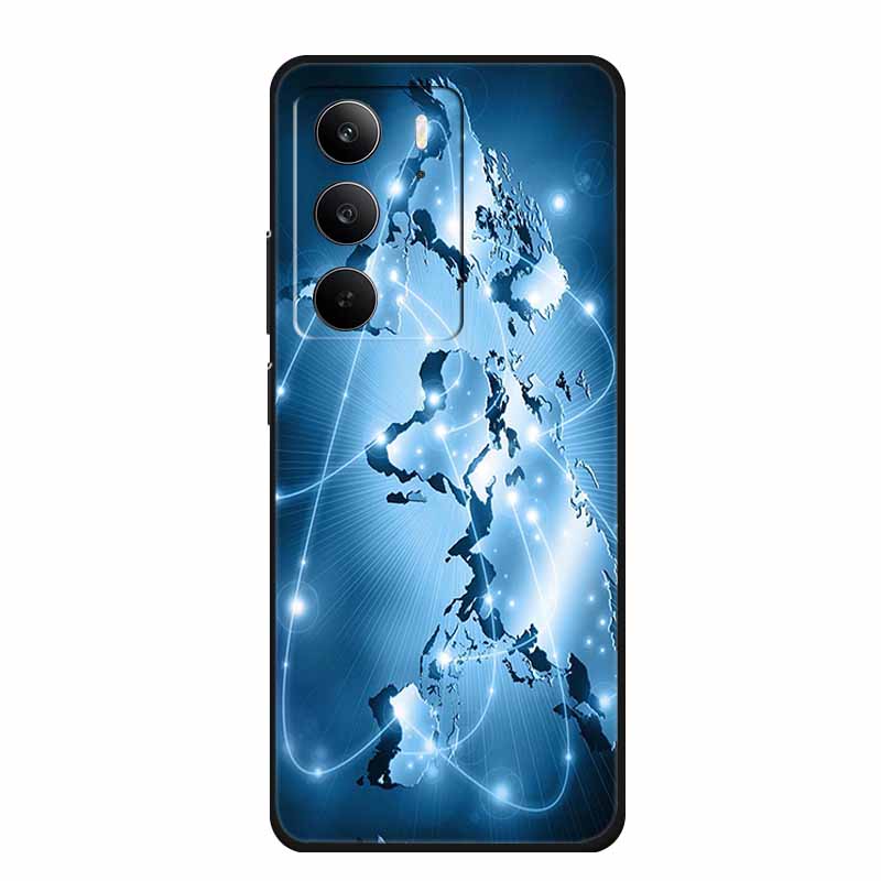 For Realme C75 Phone Case 6.72" Fashion Black Silicone Soft Coque For Realme C75 C75x V70s 14x Back Cover Case C 75 Protective