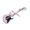 Small Star Hair Clip for Girls Retro Guitar Hairpins Accessory with Punk Clips