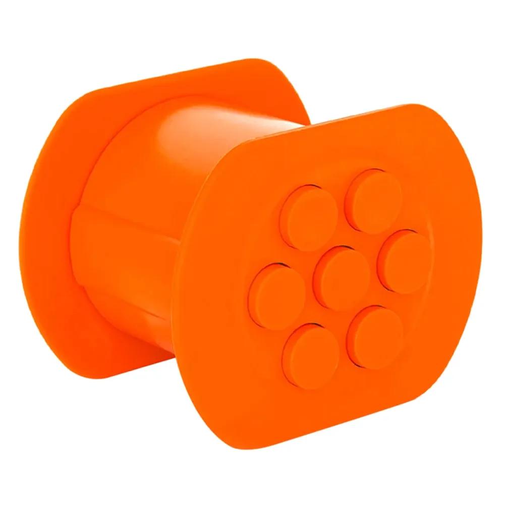 

Пресс для чевапчичи одним нажатием Кухонный для хот-догов гамбургеров мясной пищи макаронных изделий Машина для приготовления сосисок Ручной гаджет Инструменты HK12-0003-orange