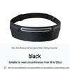 Ultra-thin Lycra Waterproof Running Waist Bag with Three Pockets and Large Capacity