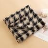 Womens Houndstooth Scarf Daily Commute Warm Neck Wrap Lightweight Shawl Fashion Accessory