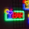 Bar Neonlichtschild Party Neon Weinglas Lampe Wandkunst Schlafzimmer Dekolicht KTV Geschäft Zuhause Schreibtischdeko Neon Nachtlicht