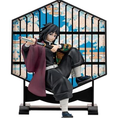Banpresto Ichiban Kuji Démon Kimetsu no Yaiba Démon vydrží jedna cena Poslední Giyu Tomioka LAYER SCAPE Figure Slayer - Slayer's - ver.