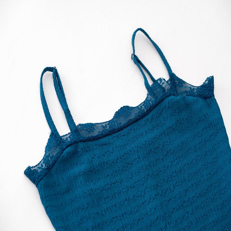 Damen Herbst Neckholder ärmellos einfarbig Sexy Fit Slim Strap Langes Kleid