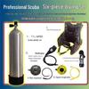 Underwater Scuba Diving Oxygen Tank & Equipment