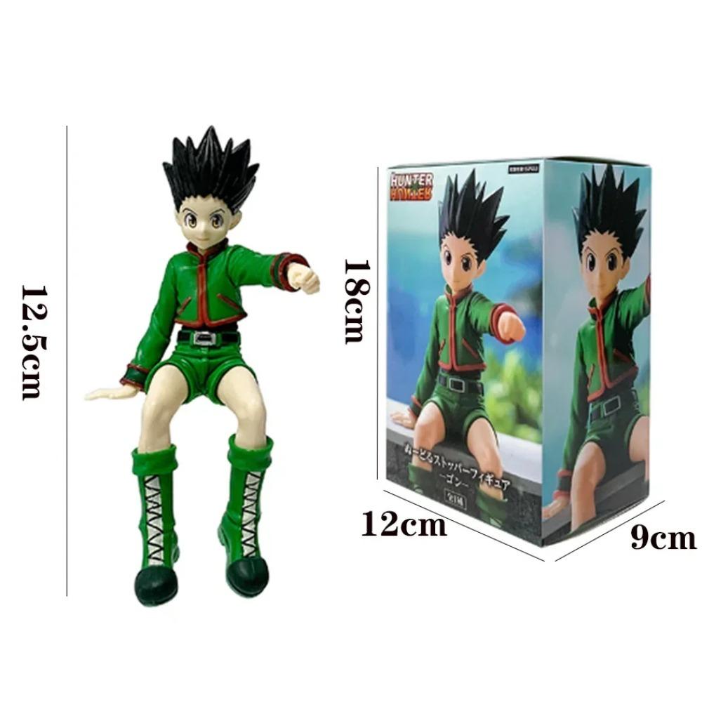 11.5-14cm Hunter×Hunter Anime Figure Kurapika Action Figure Chrollo Illumi Hisoka Figurine Collection Noodle Stopper Model Toys