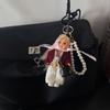 Creative Cute Mini BABI Princess Doll Toy Keychain Pendant Fashion Design Exquisite Clothe Series Backpack Pendant Birthday Gift