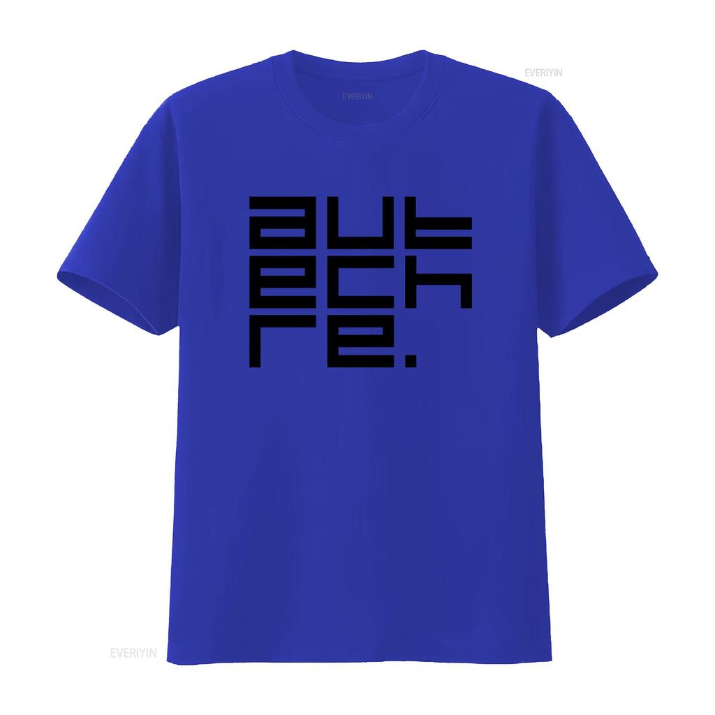 Autechre Name T Shirt White Available in Sizes S 5XL with Free UK Shipping vintage Washed Versatile Stretched
