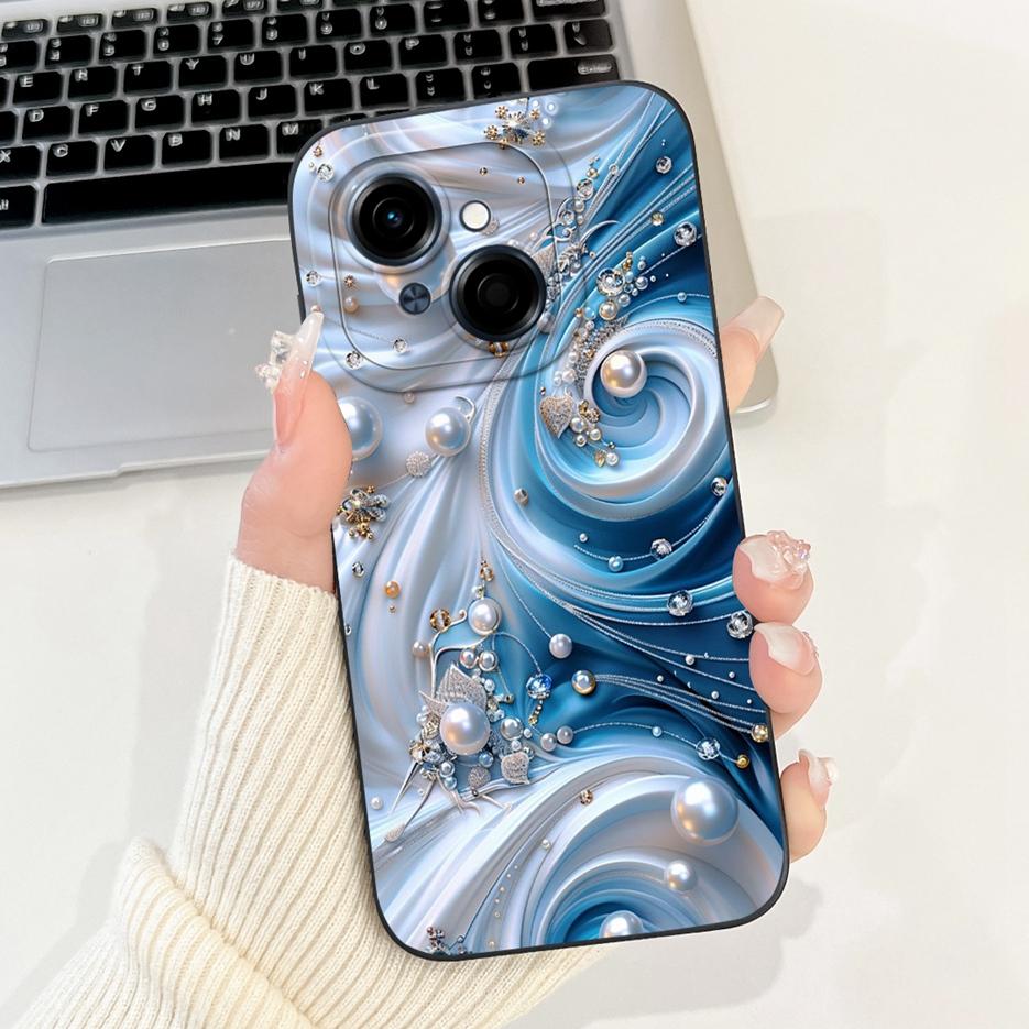For Tecno Spark Go 1 1S Case KL4h Fashion Candy Painted Cover Shockproof Phone Case For Tecno Pop 9 4G SparkGo1 Soft Fundas Bags