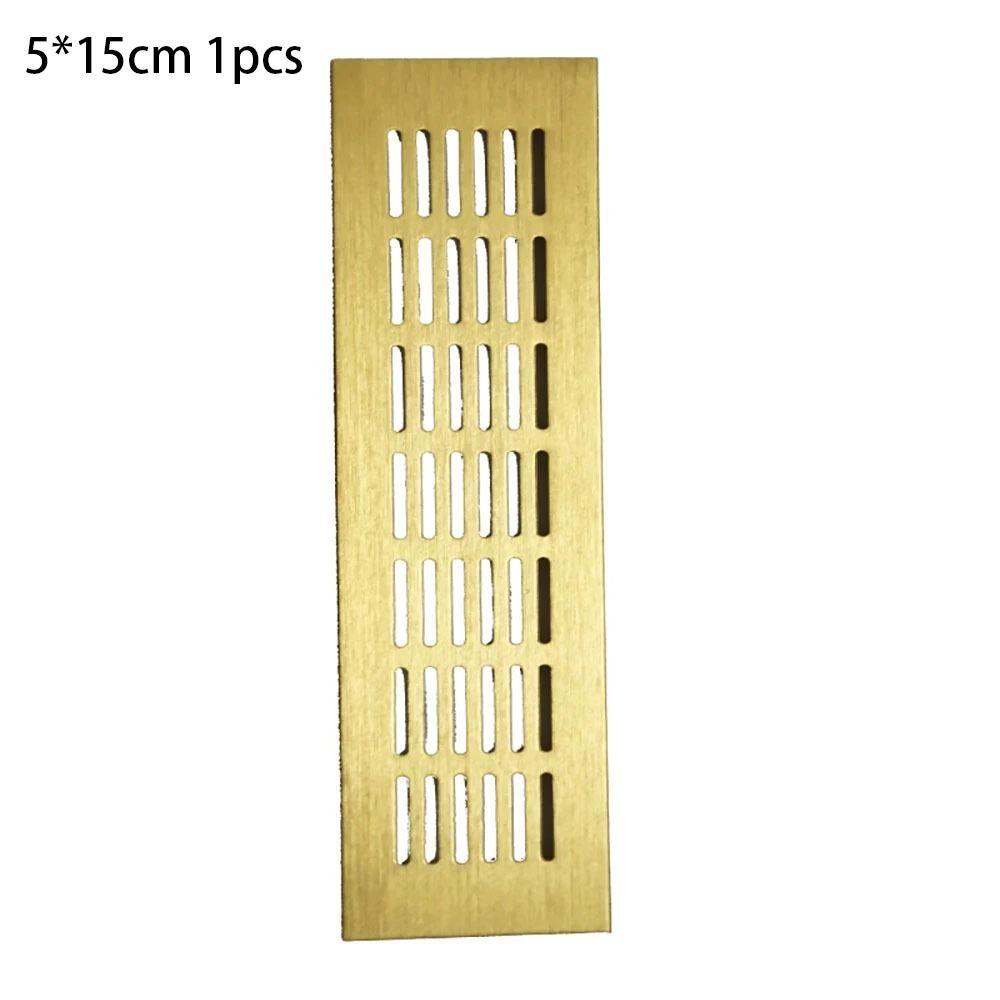 Air Vent Rectangular Grid Vents Aluminum Alloy Decorative Covers Drawers Aluminum Alloy Grille