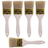Set of 20 Flat Paint Brushes 15/25/36/50 Mm Natural Bristles