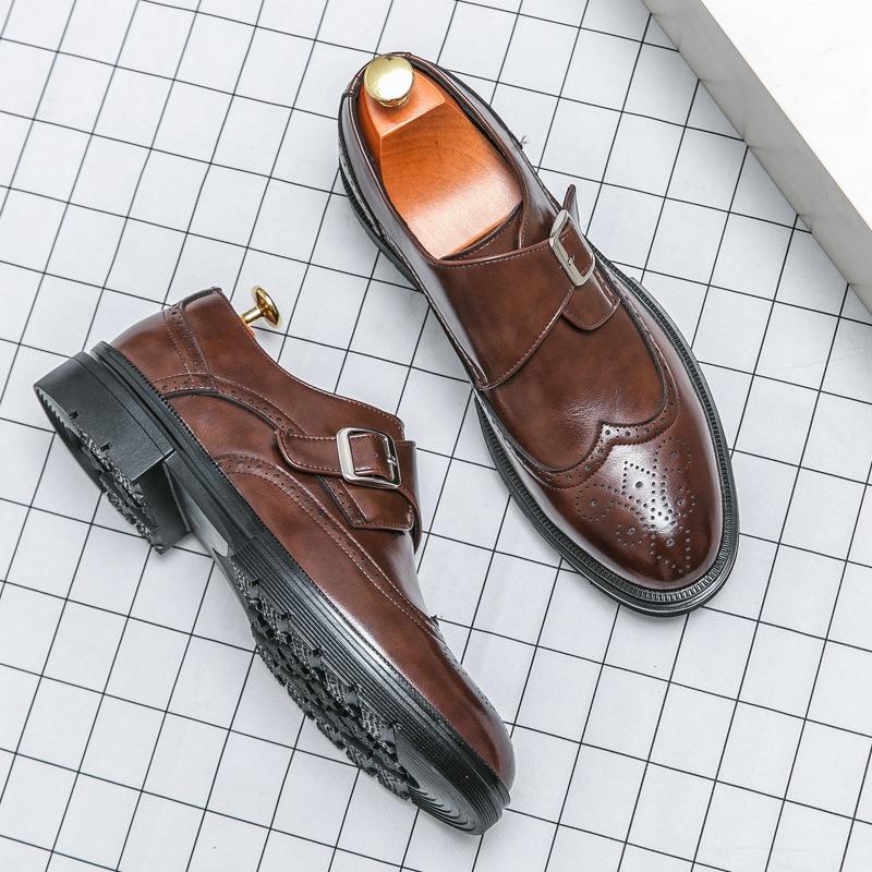 Leather Shoes Men's Business Formal Casual Shoes Men's Fashion