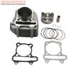 Scooter 58.5mm 4V Racing Big Bore Cylinder Kit 4 Valve Piston For GP110 GY6 125cc 150cc Upgrade to 160cc 152QMI 157QMJ 4T