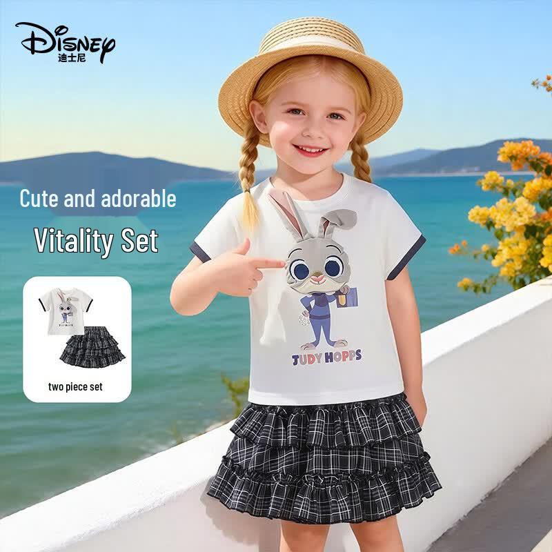 Disney Judy Hopps Girls  Summer Two-Piece Set 90