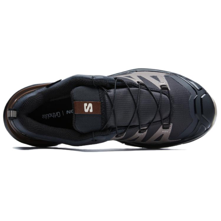 SALOMON X ULTRA 360 Cushioning, Waterproof, And Breathable Support Low Top Mountaineering Hiking Shoes Women's Purple Sneakers 478654