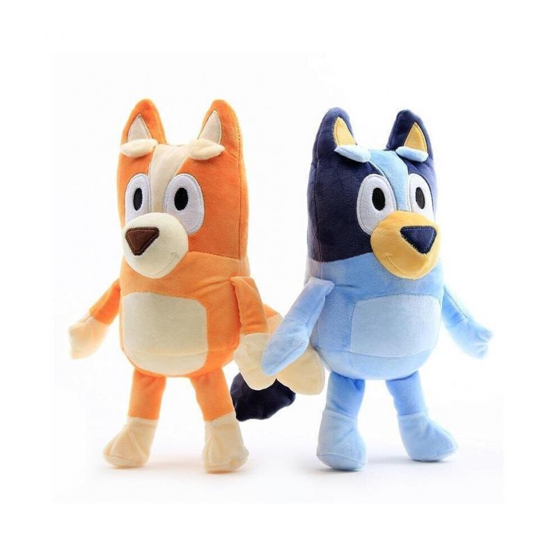 Bluey Bingo Plush Toy, Soft Cartoon Dog Family Stuffed Animals Dolls, Baby, Birthday Christmas