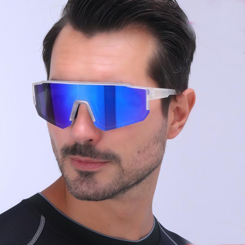 Sports Cycling Glasses Bicycle Polarized Sunglasses Men And Women One-piece Sports Windproof Sunglasses 9958