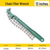 Xixing 12-inch Car Oil Filter Chain Wrench