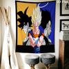 Vegito Wall Tapestry Aesthetic Wall Hanging Printed Fabric Blanket Decorative Tapestries For Bedroom Living Room Home Decor