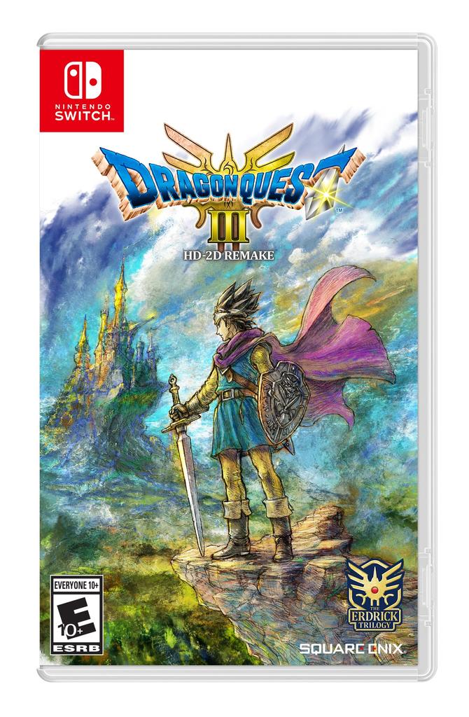 Dragon Quest III Remake North Switch HD-2D (Import version America) –
