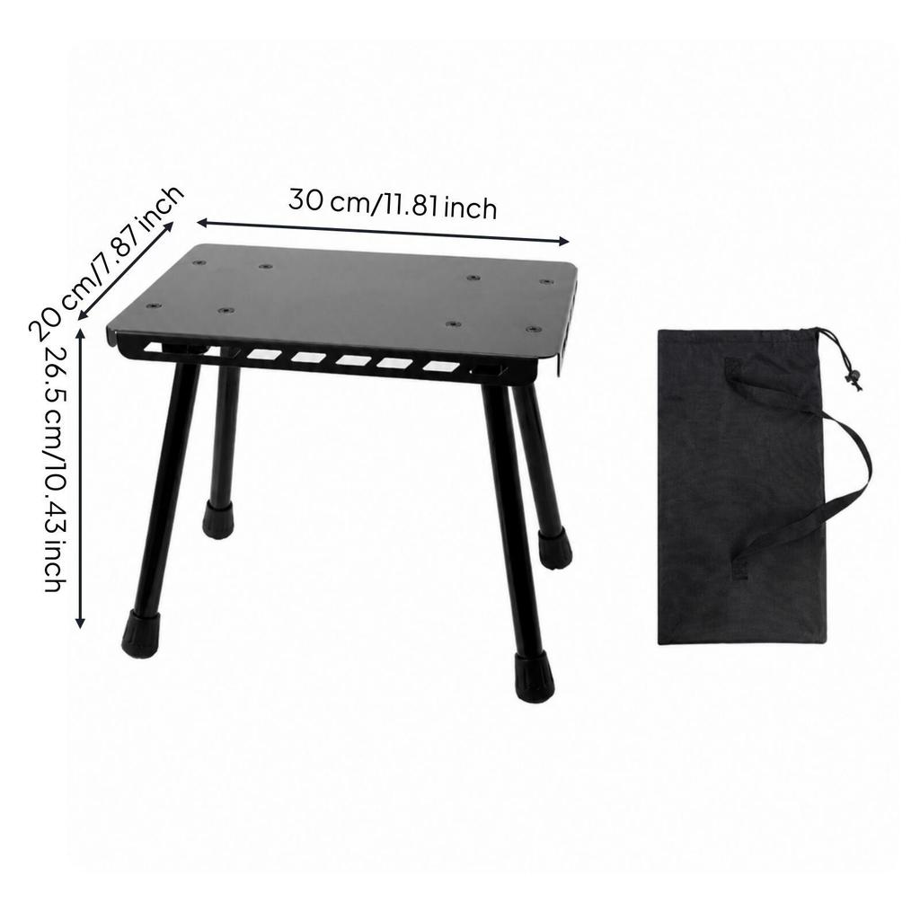 Folding Outdoor Table-Stool Sturdy for Picnics