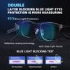 JM Men Reading Glasses Blue Light Blocking Optics Lenses for Women Men Anti Glare Filter Lightweight Eyeglasses